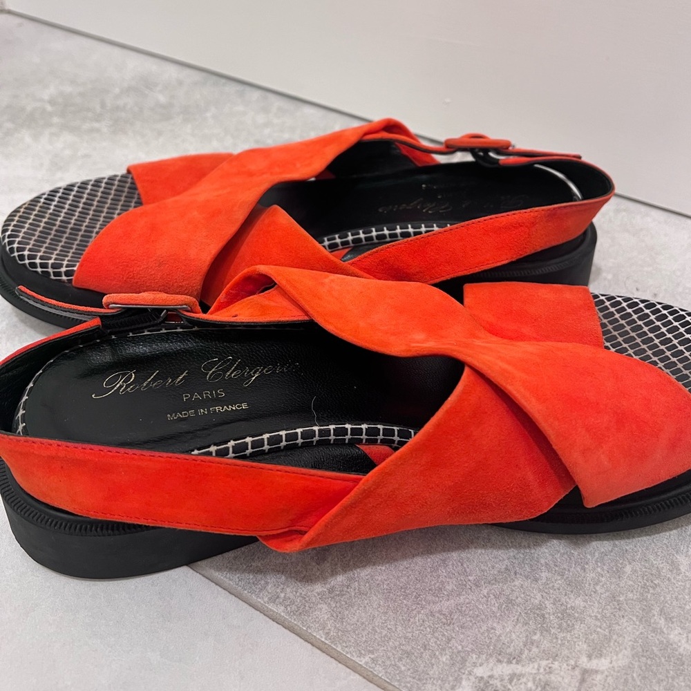 Robert Clergerie slingback sandals